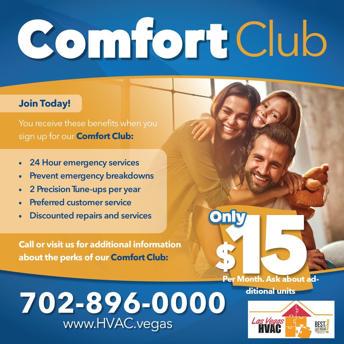 Comfort Club Service Agreement
